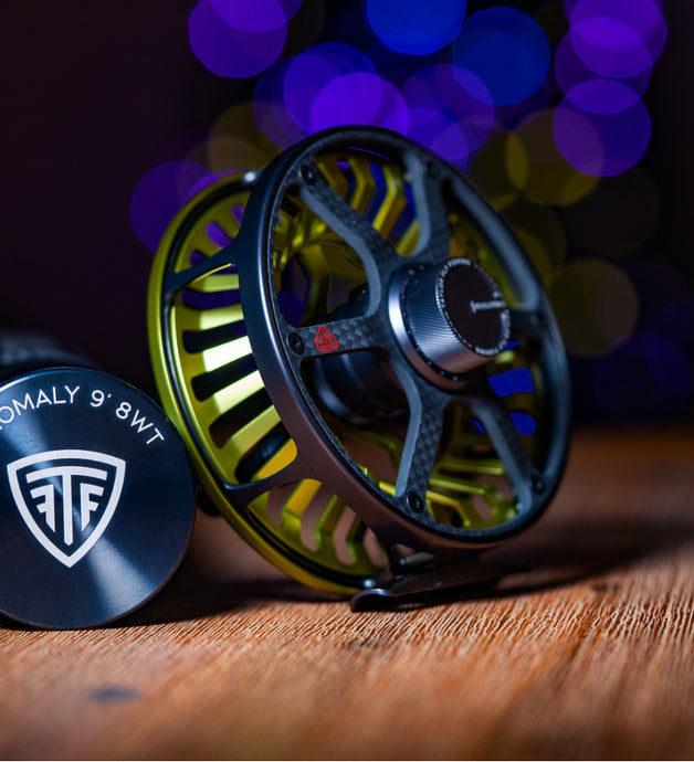 TAYLOR REVOLUTION Z  # 10/12 Salmon/Tarpon Fluehjul Black Week