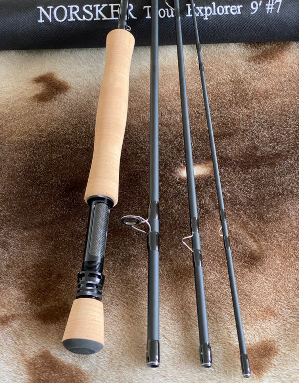 NORSKER Trout Explorer 9´ klasse 7 Trout Explorer – Norsker Fly Rod